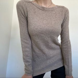 MADEWELL OATMEAL SWEATER